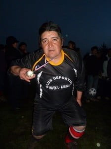 Arquero Juvenil Arauco. Manifestó se retiraría del fútbol (Foto Héctor Alarcón C.)