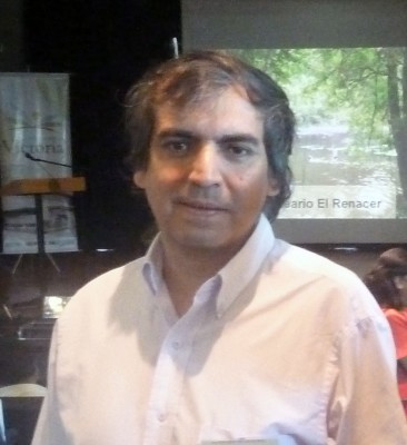 El escritor Mario Esparza