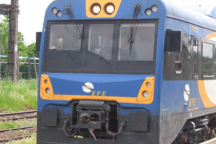 EFE con Tren turístico Santiago – Temuco y viceversa