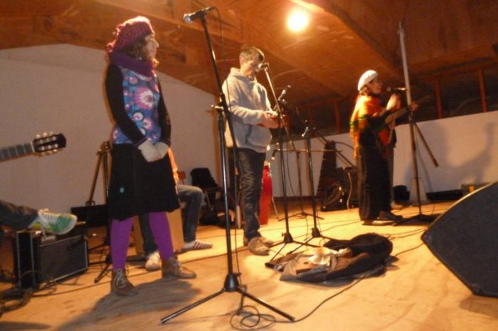 Kalimarimba en Escuela rural Vallepenco