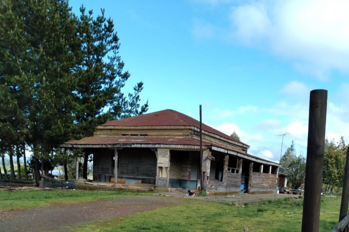 Estación ferroviaria Ranquilco, en el ex ramal Temuco a Carahue