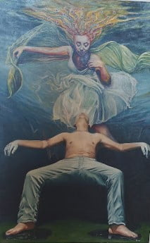 “Singularidades”, del pintor Alan Torres en el Centro Cultural de Lautaro